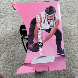 RIP IT Youth Softball Defense Fielder Mask Black Adjustable Protective Gear